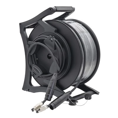 תוף כבל SFTP CAT6A Ethernet עם מנעול וארכובה